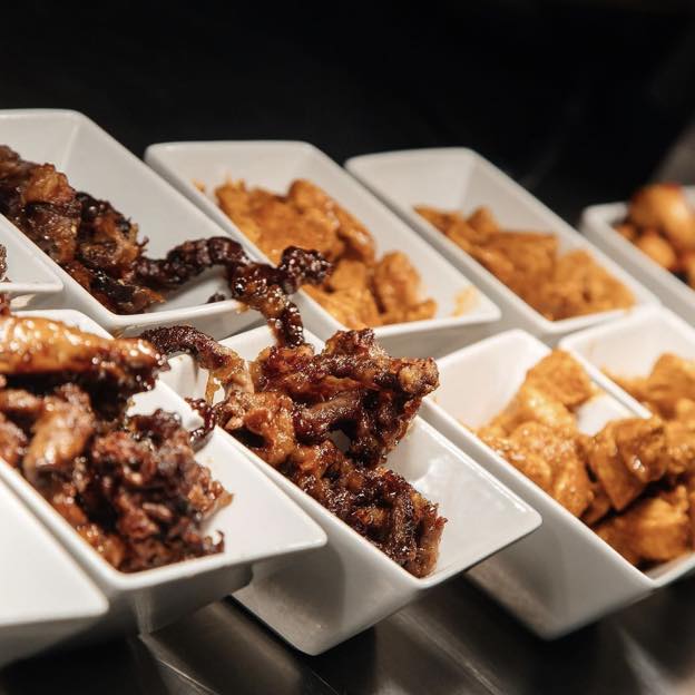 Tapas selection on the pass